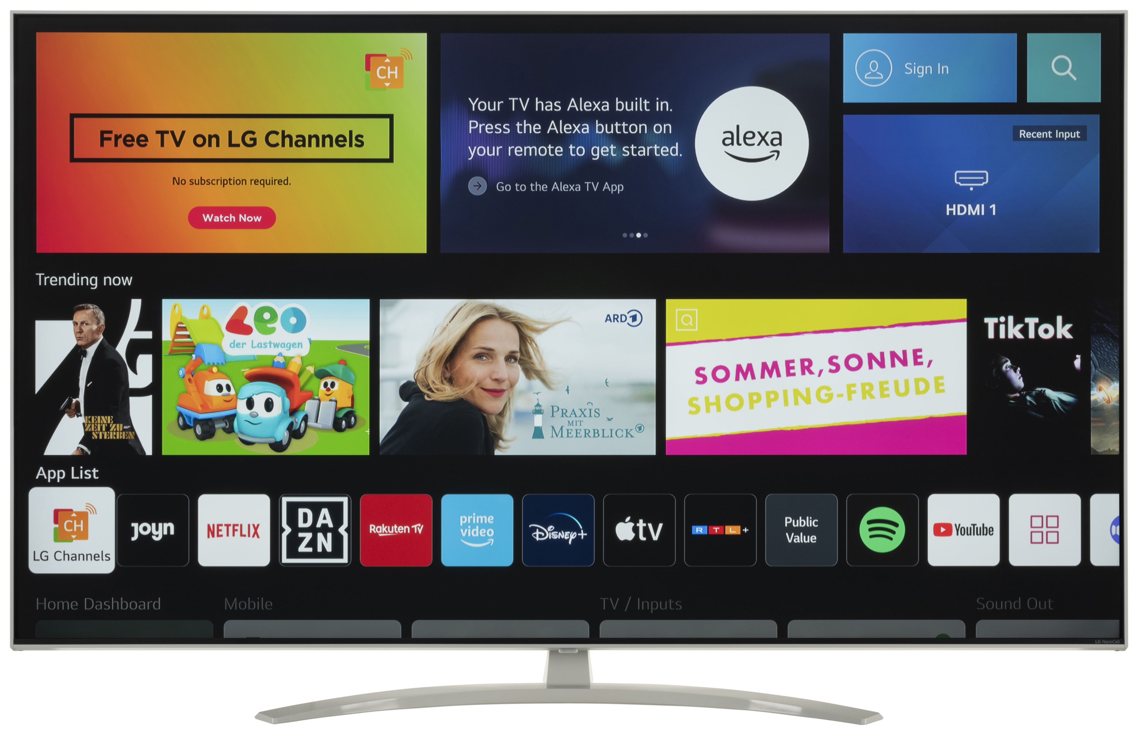LG 65NANO766QA