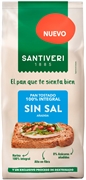 SANTIVERI Pan tostado 100% integral Sin sal añadida