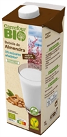 CARREFOUR BIO BEBIDA DE ALMENDRA 0% AZÚCARES AÑADIDOS.