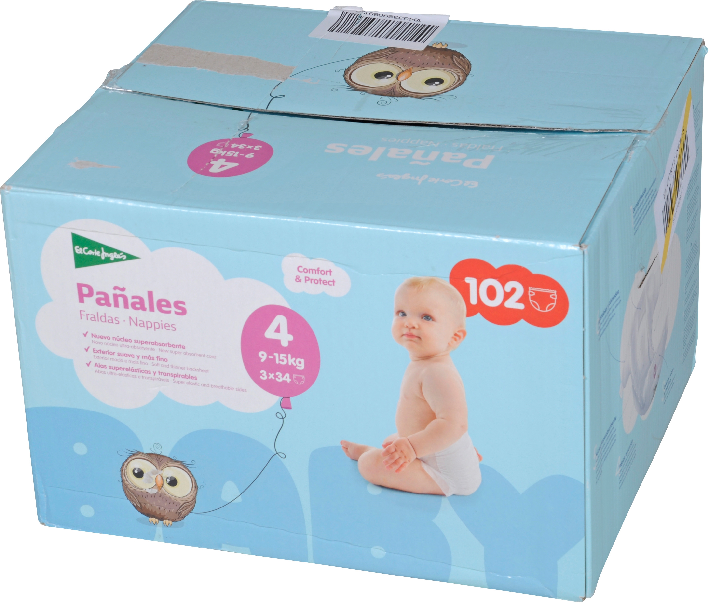 EL CORTE INGLÉS PAÑALES