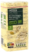 EROSKI BIO TORTITA DE ARROZ INTEGRAL, TRIGO SARRACENO, QUINOA Y LINO