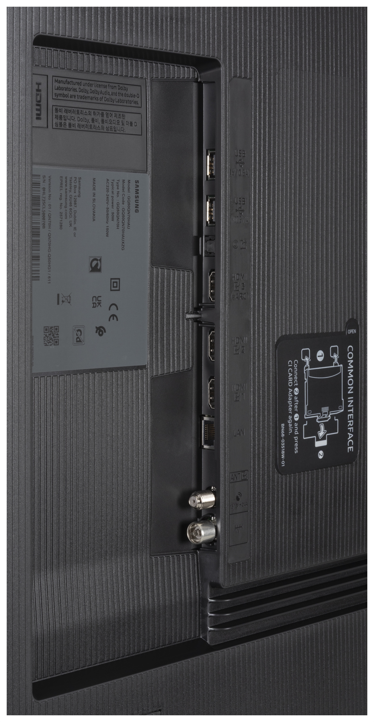 SAMSUNG TQ50QN72H