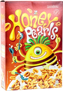 GOLDEN BRIDGE (ALDI) HONEY PEARLS.