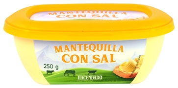 HACENDADO (MERCADONA) MANTERQUILLA CON SAL