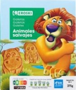 EROSKI Galletas animales salvajes