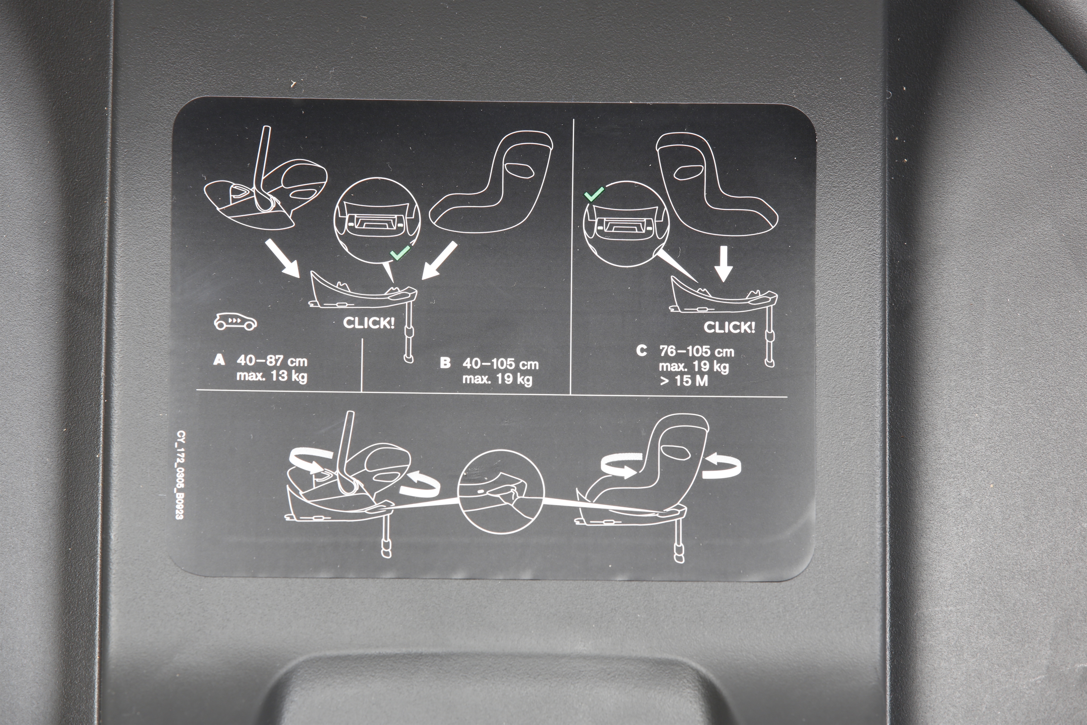 CYBEX SIRONA G ISIZE + BASE G