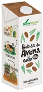SORIA NATURAL BEBIDA DE AVENA CON CACAO BIO