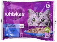 WHISKAS Selección Pescados en Gelatina