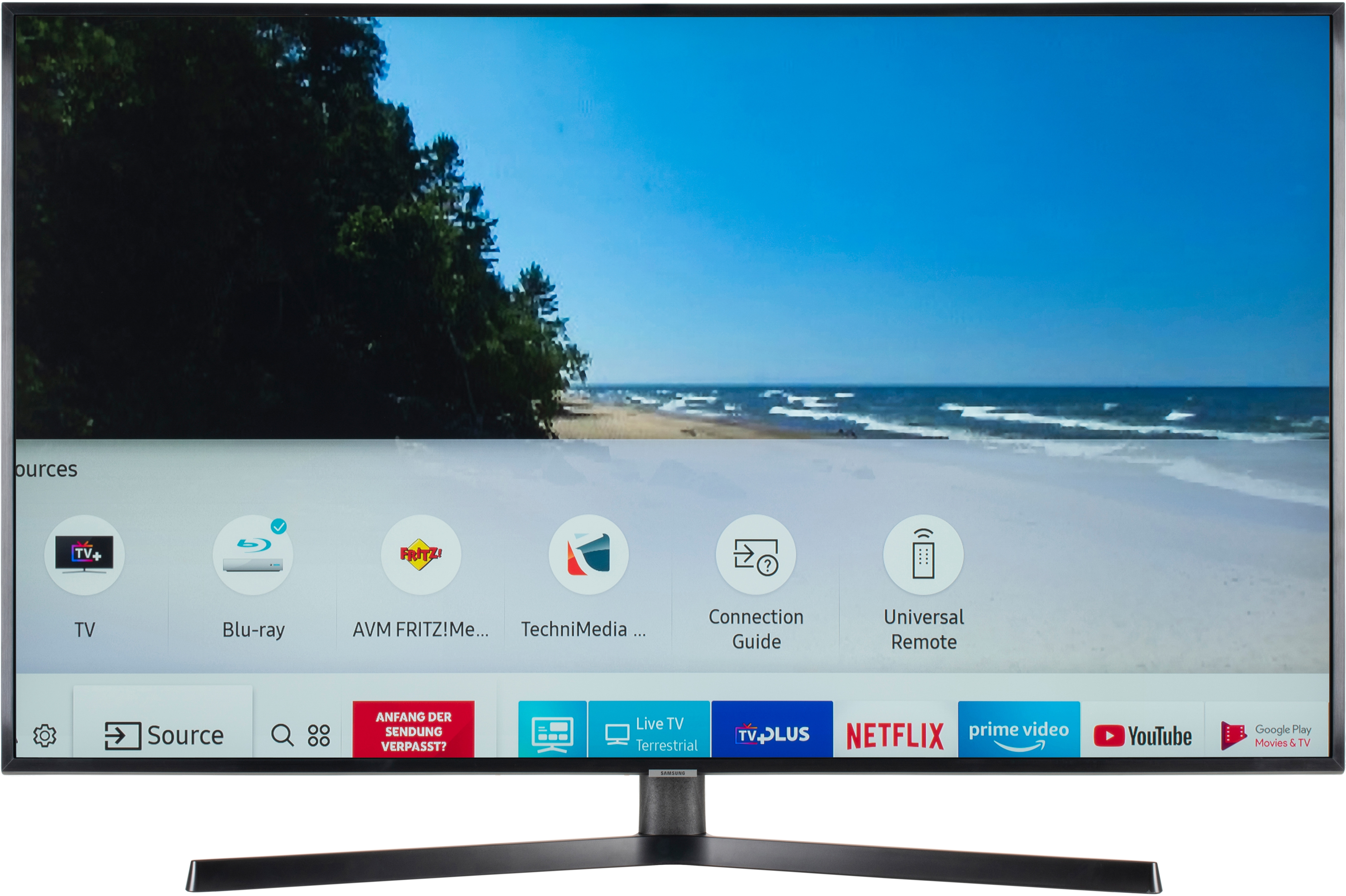 SAMSUNG UE55NU7405