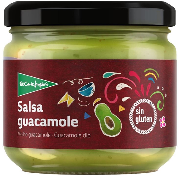 Valor nutricional de EL CORTE INGLÉS SALSA GUACAMOLE OCU